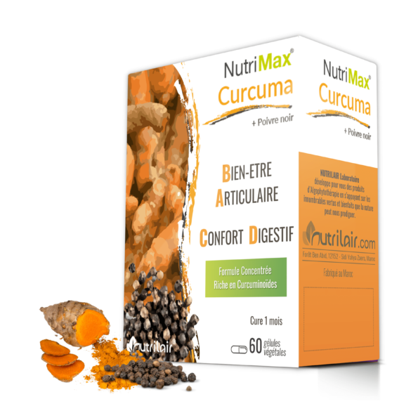 NUTRIMAX® Curcuma avec Poivre noir